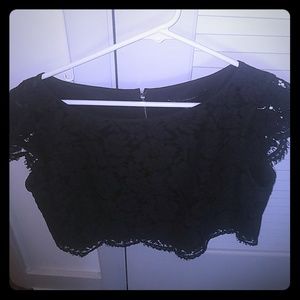 Size 12 Dessy Crop Top